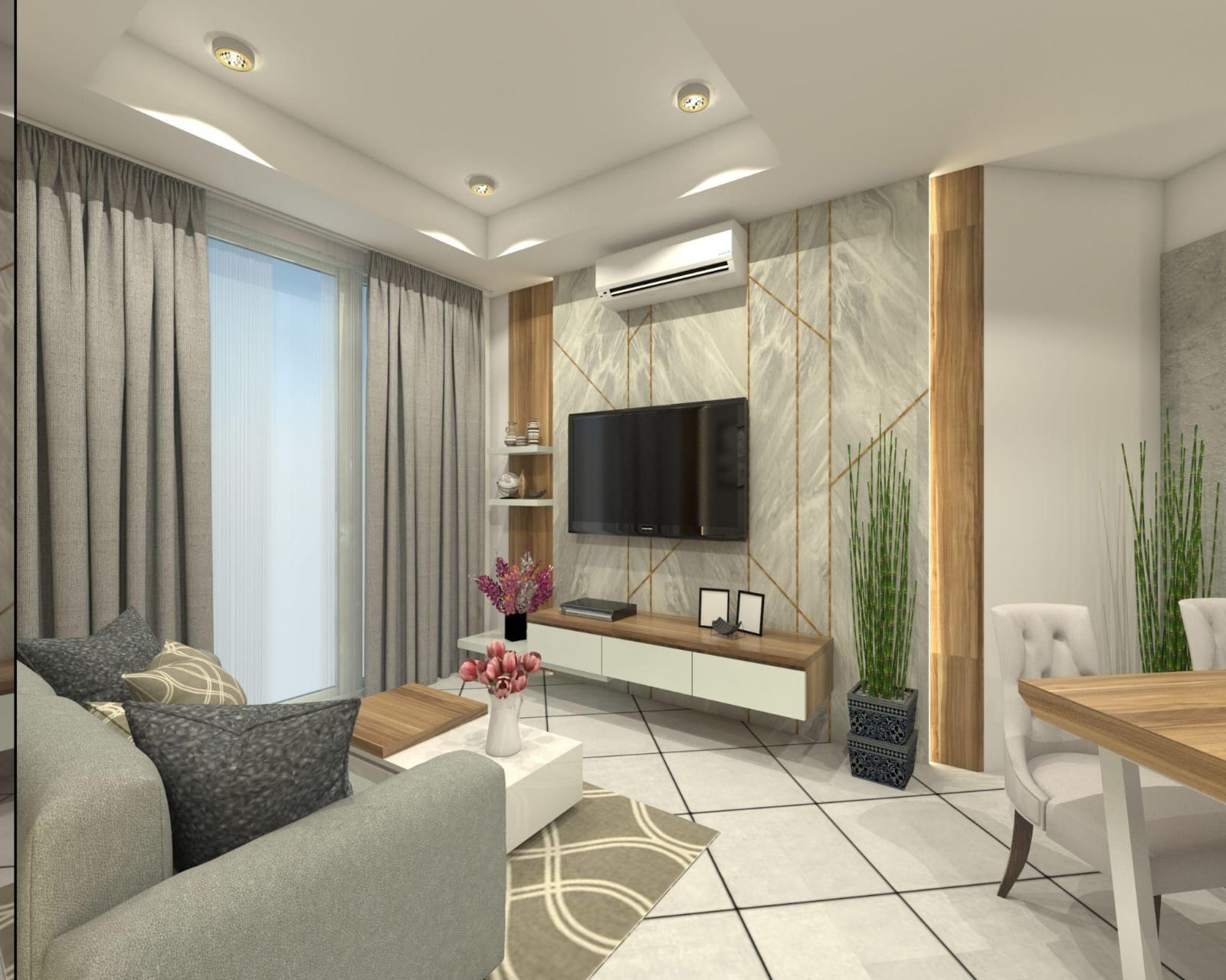 Modern TV Unit